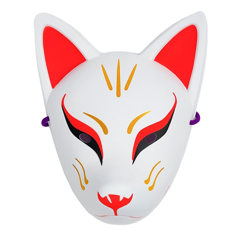 Máscara Tradicional Japonesa Zorro Blanco