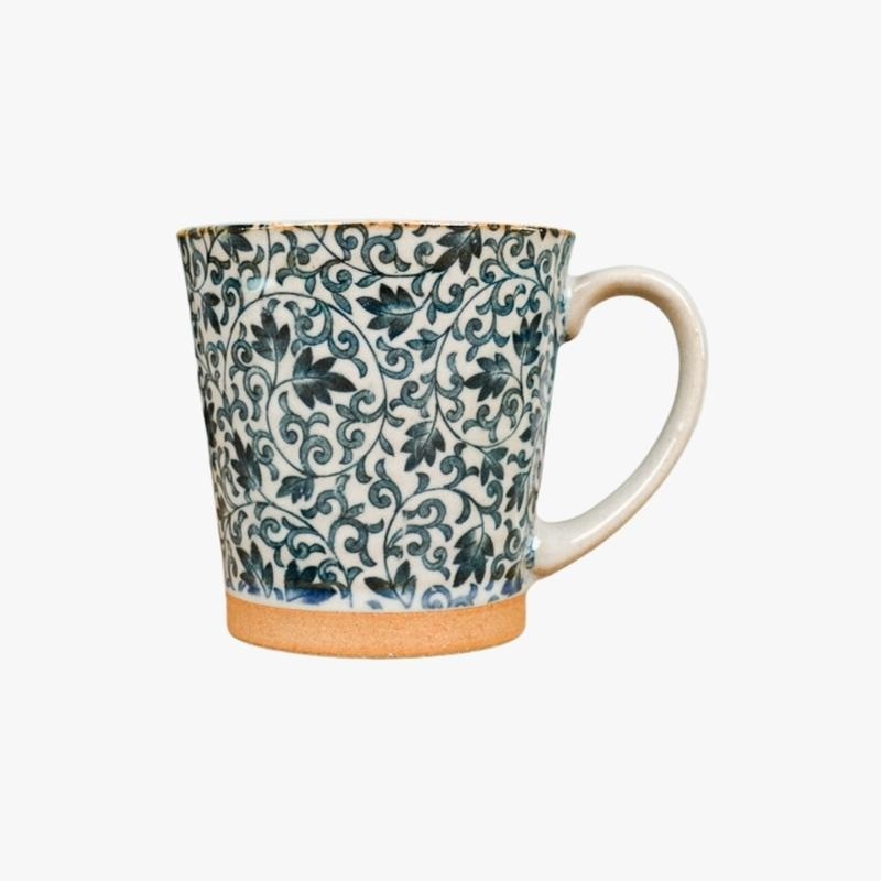 Taza de Cerámica Japonesa Azul
