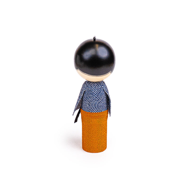 Muñeca Japonesa Kokeshi - Samurái