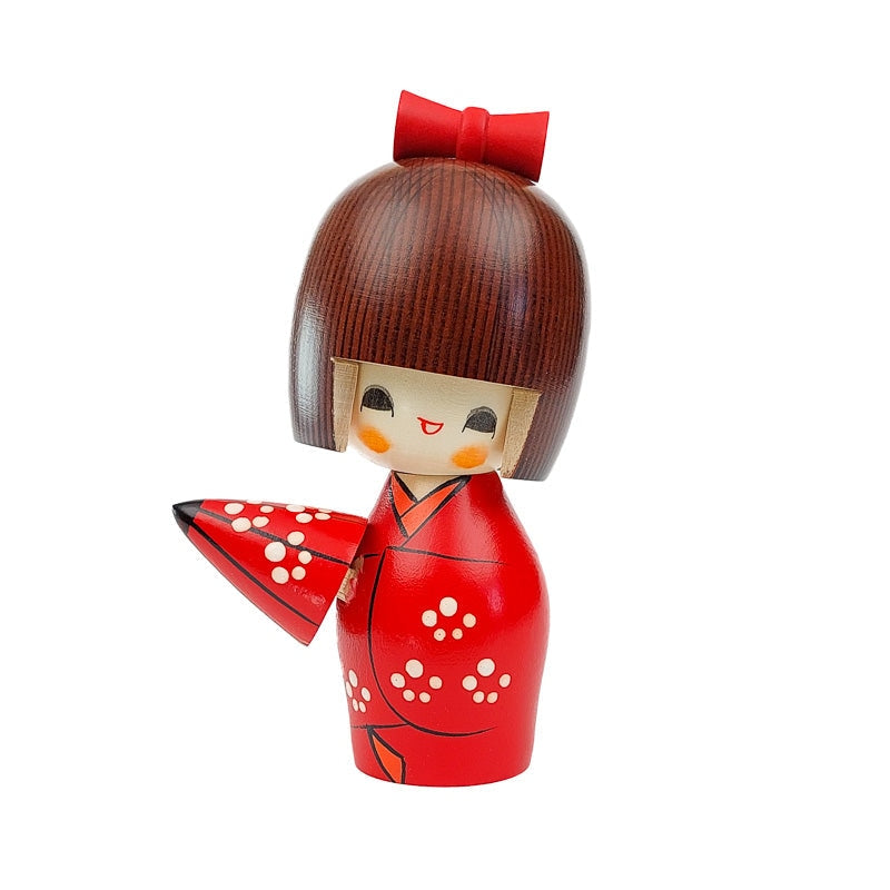 Muñeca Kokeshi Paraguas