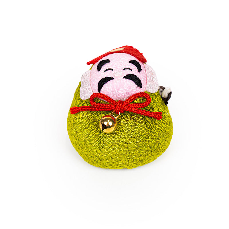 Muñeca Otedama Japonesa Chirimen Daikokuten