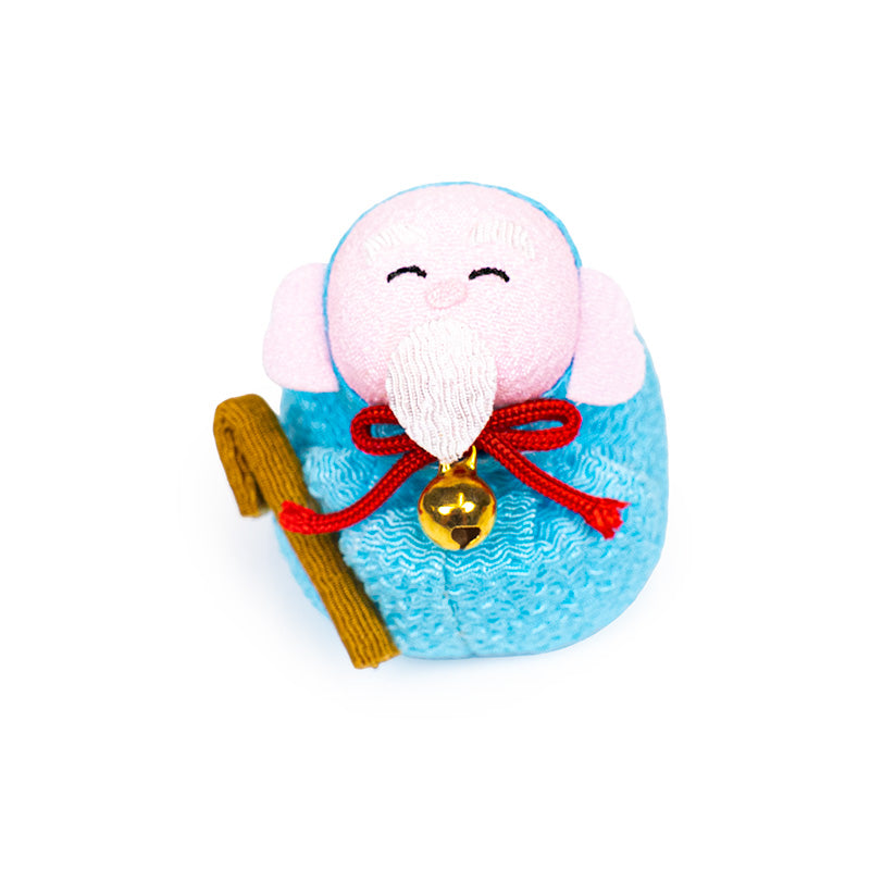 Muñeca Otedama Japonesa Crepé Fukurokuju