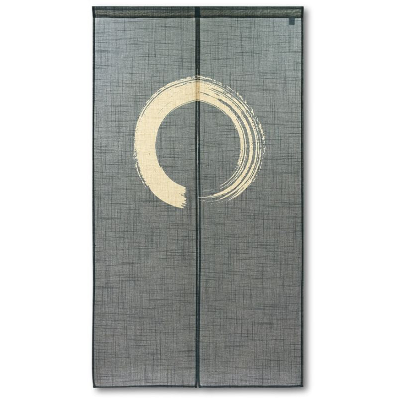 Noren Enso Japonés Azul - 85 x 150 cm