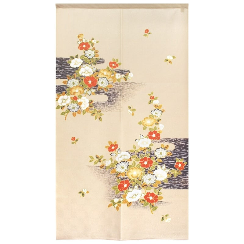 Tsubaki Japanese Noren - 85 x 150 cm