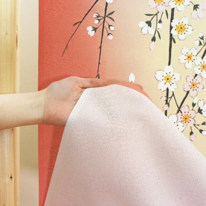 Noren Japonés Cerezo 85 x 150 cm