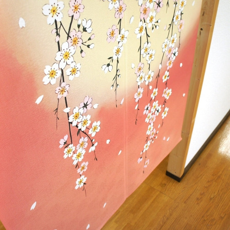 Noren Japonés Cerezo 85 x 150 cm