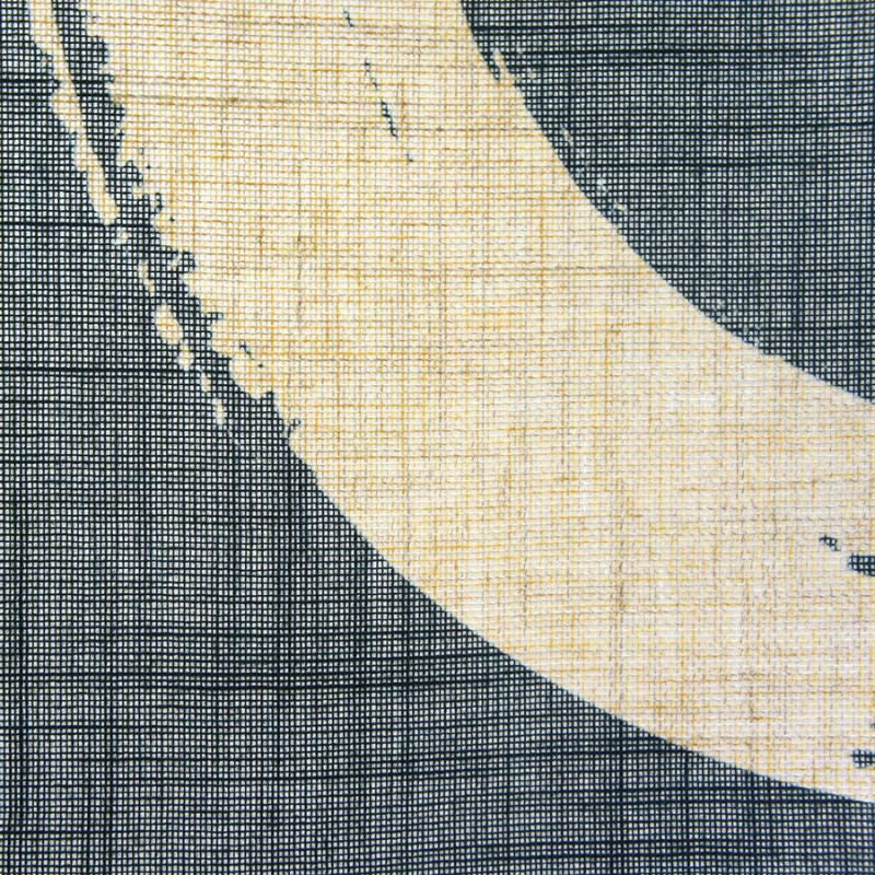 Noren Japonés Enso Azul 85 x 150 cm