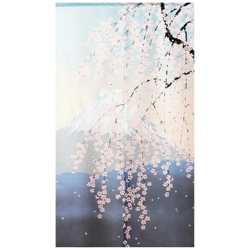 Noren Japonés Sakura 85 x 150 cm