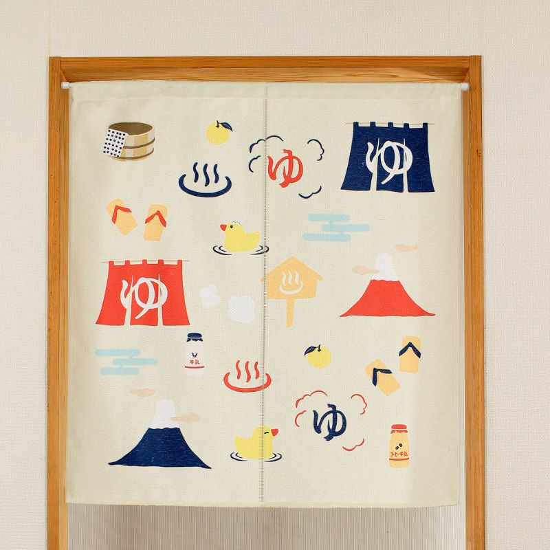 Noren Japonés Sento 85 x 90 cm