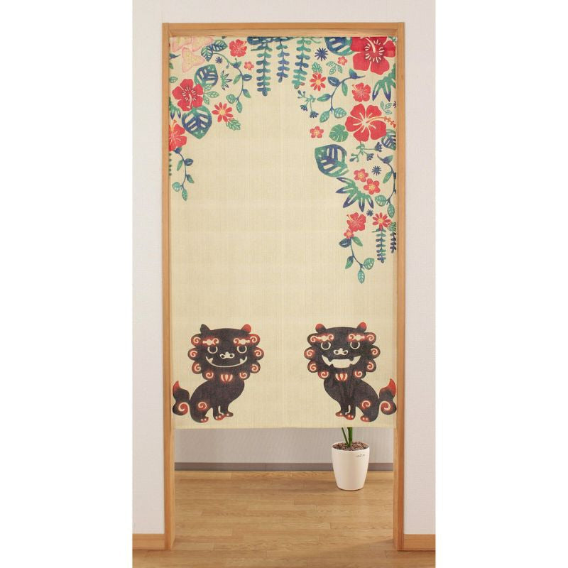 Noren Japonés Shisa 85 x 150 cm
