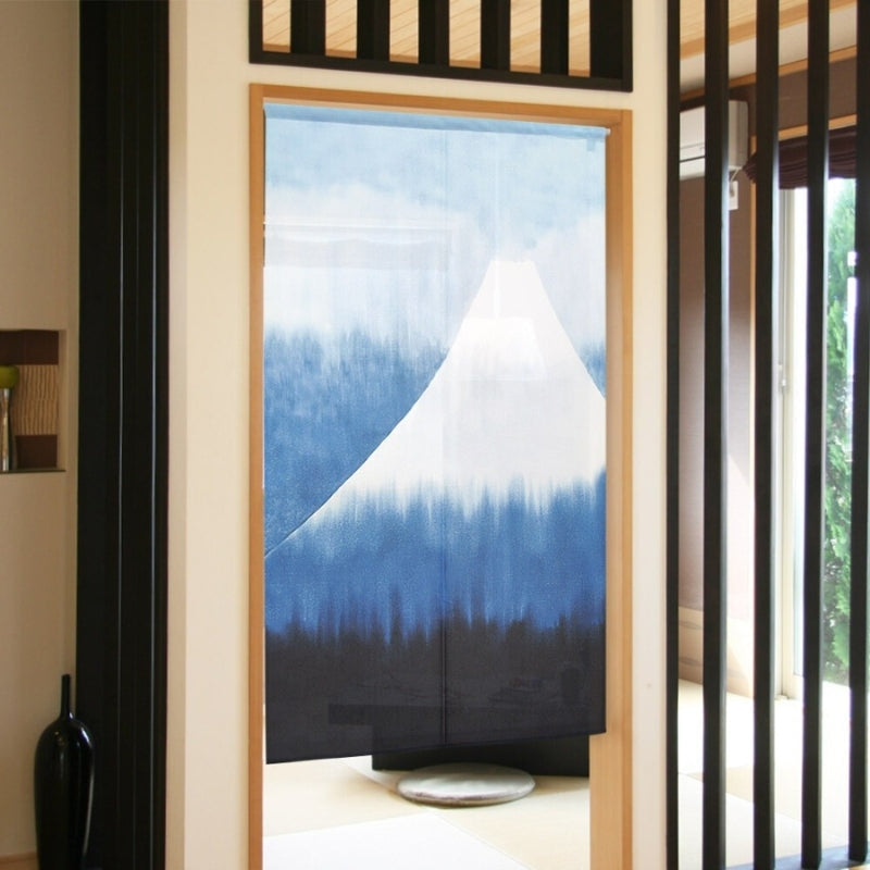 Noren Japonés Fuji Azul