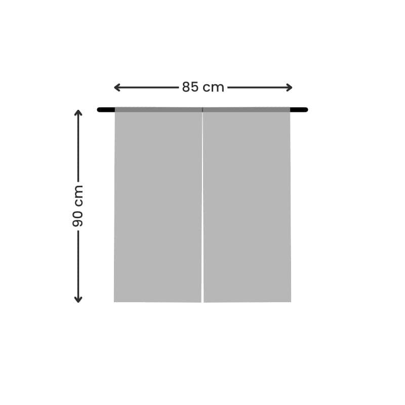 Noren Maneki Neko Corto 85 x 90 cm