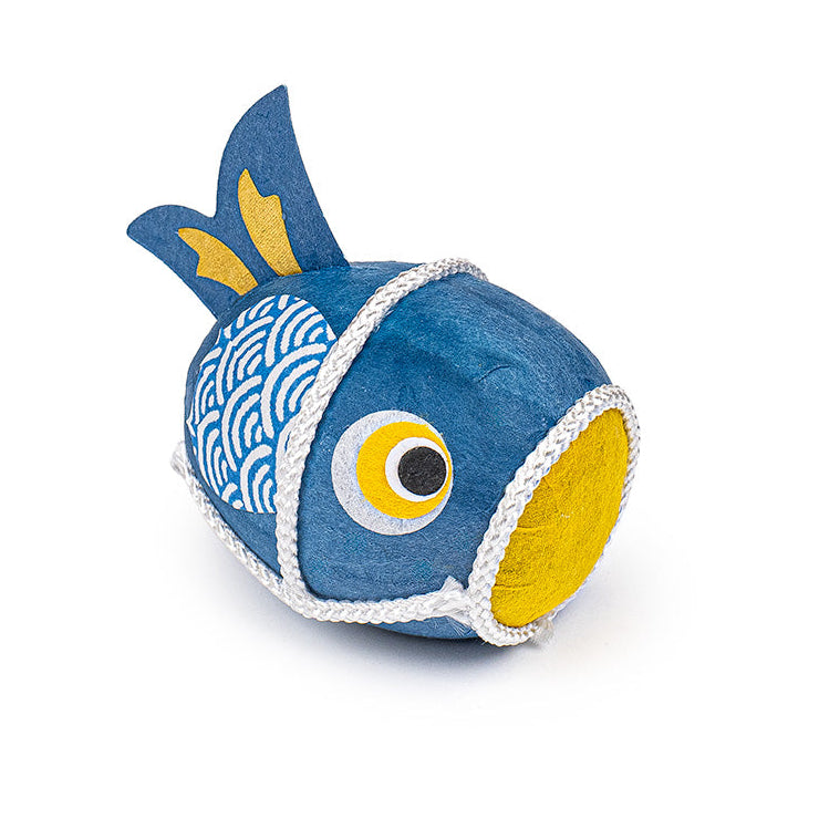 Okiagari Amuleto de la Suerte - Koi Azul