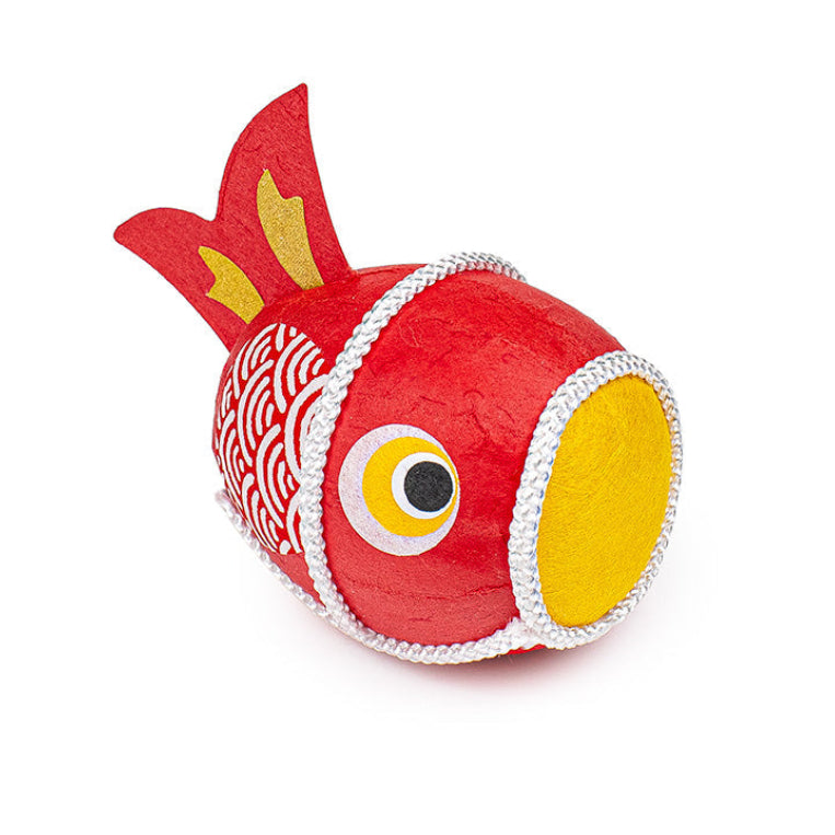 Okiagari Amuleto de la Suerte - Koi Roja