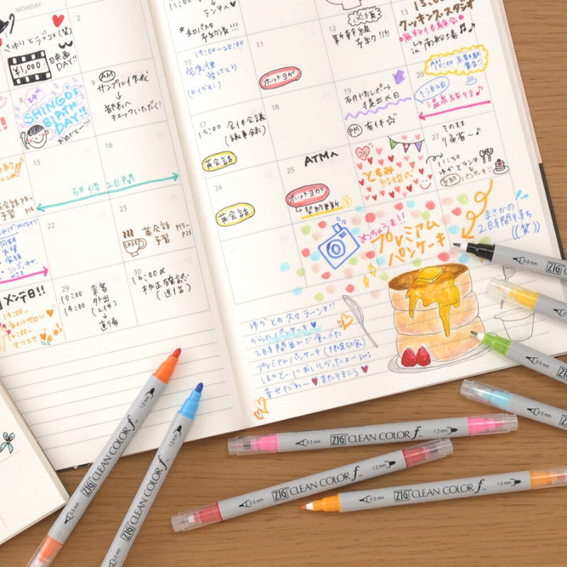 Pack 12 Rotuladores de Doble Punta