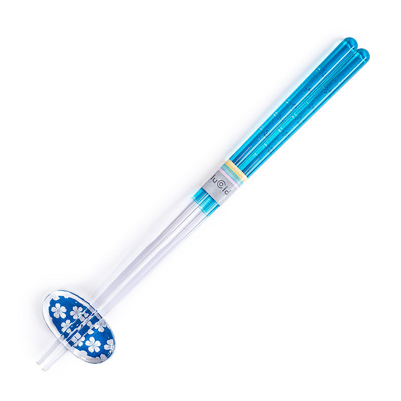 Palillos Japoneses Azul Sakura