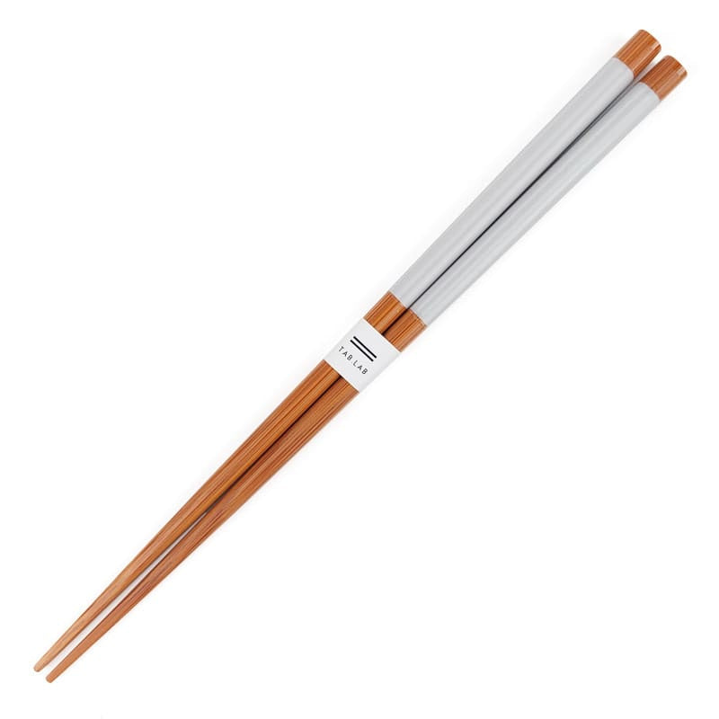 Palillos Japoneses Bambú Gris Claro