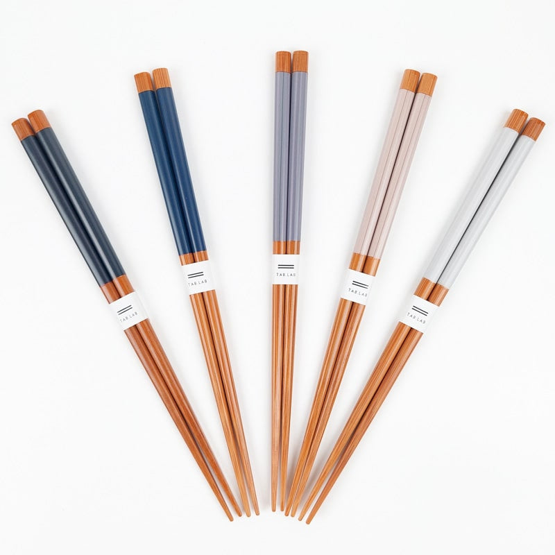 Palillos Japoneses Bambú Gris Claro