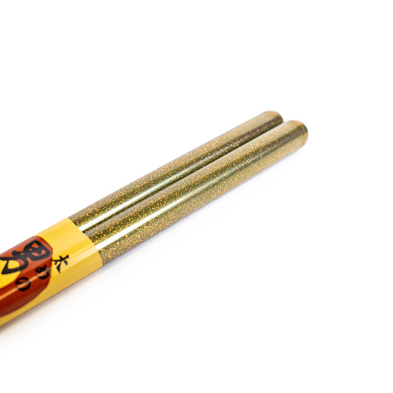 Palillos Japoneses Gruesos Dorados