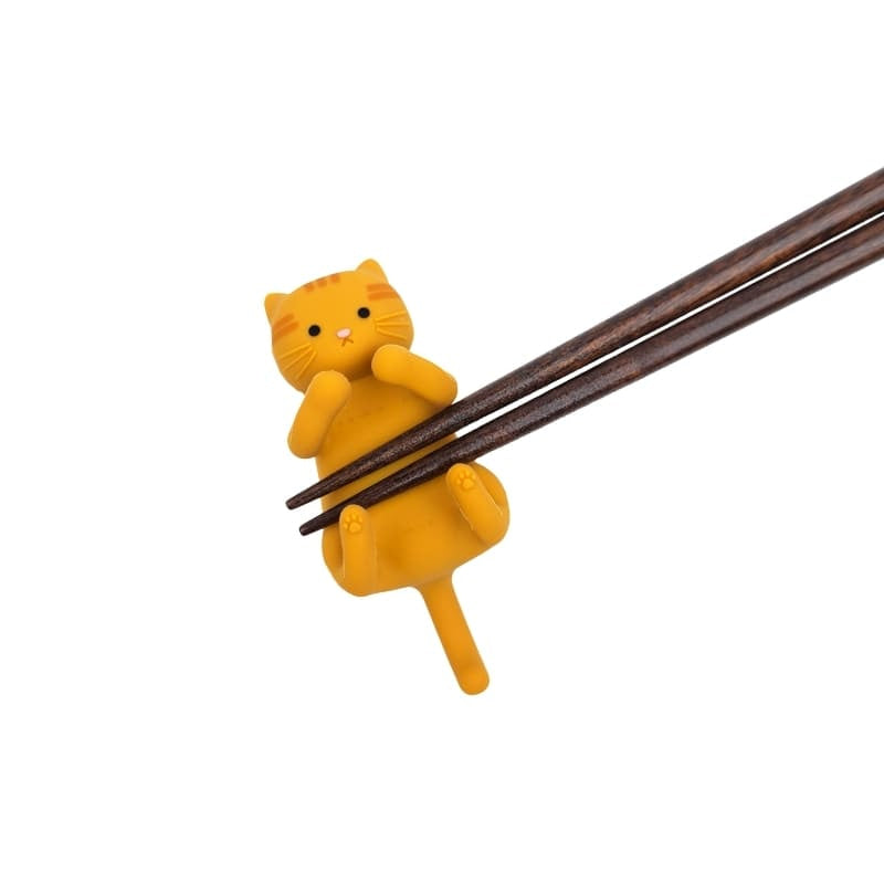 Palillos Japoneses Kawaii Gato Jengibre