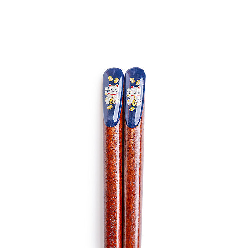 Palillos japoneses Maneki Neko que traen buena suerte