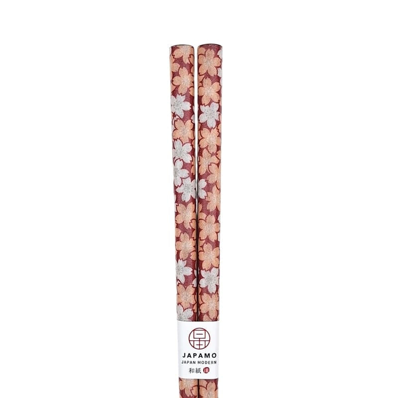 Palillos Japoneses Sakura Rojos