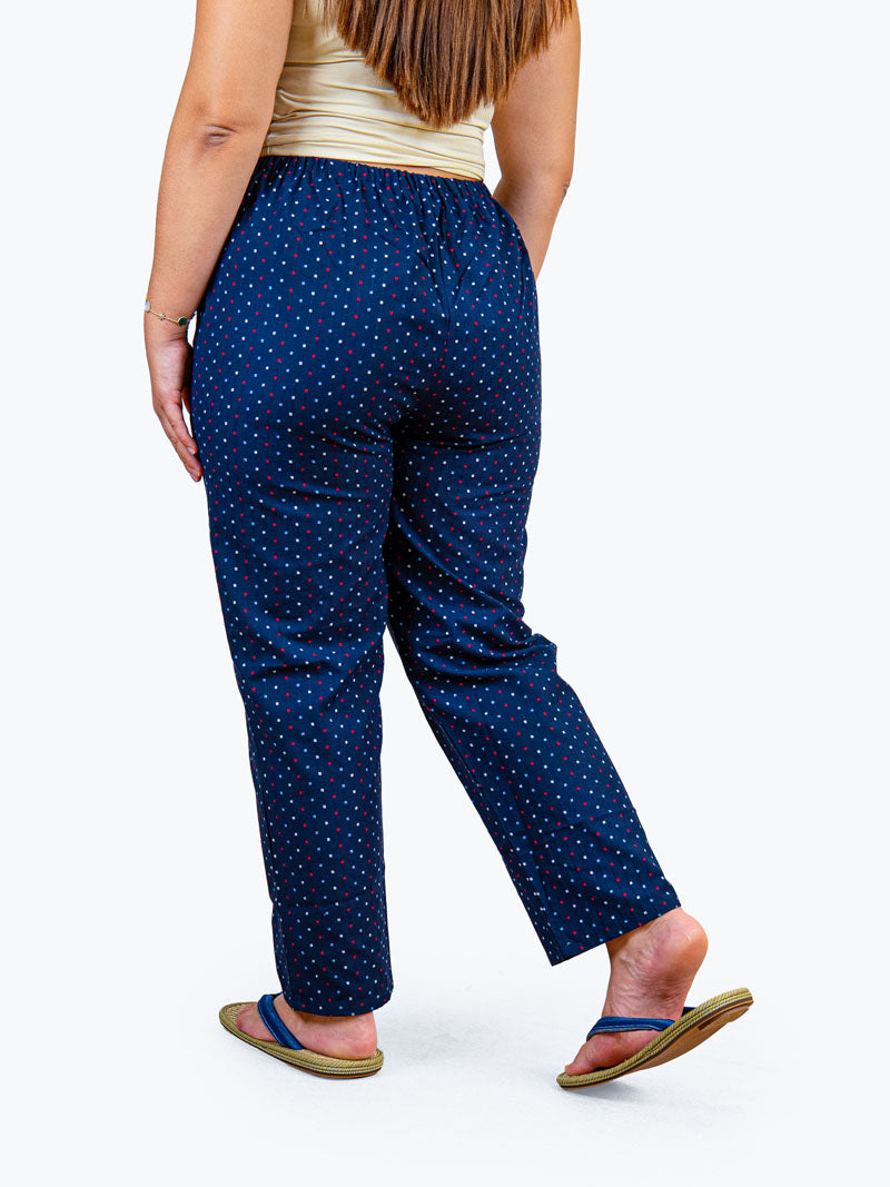 Pantalón Japonés Mujer – Arare Azul Marino