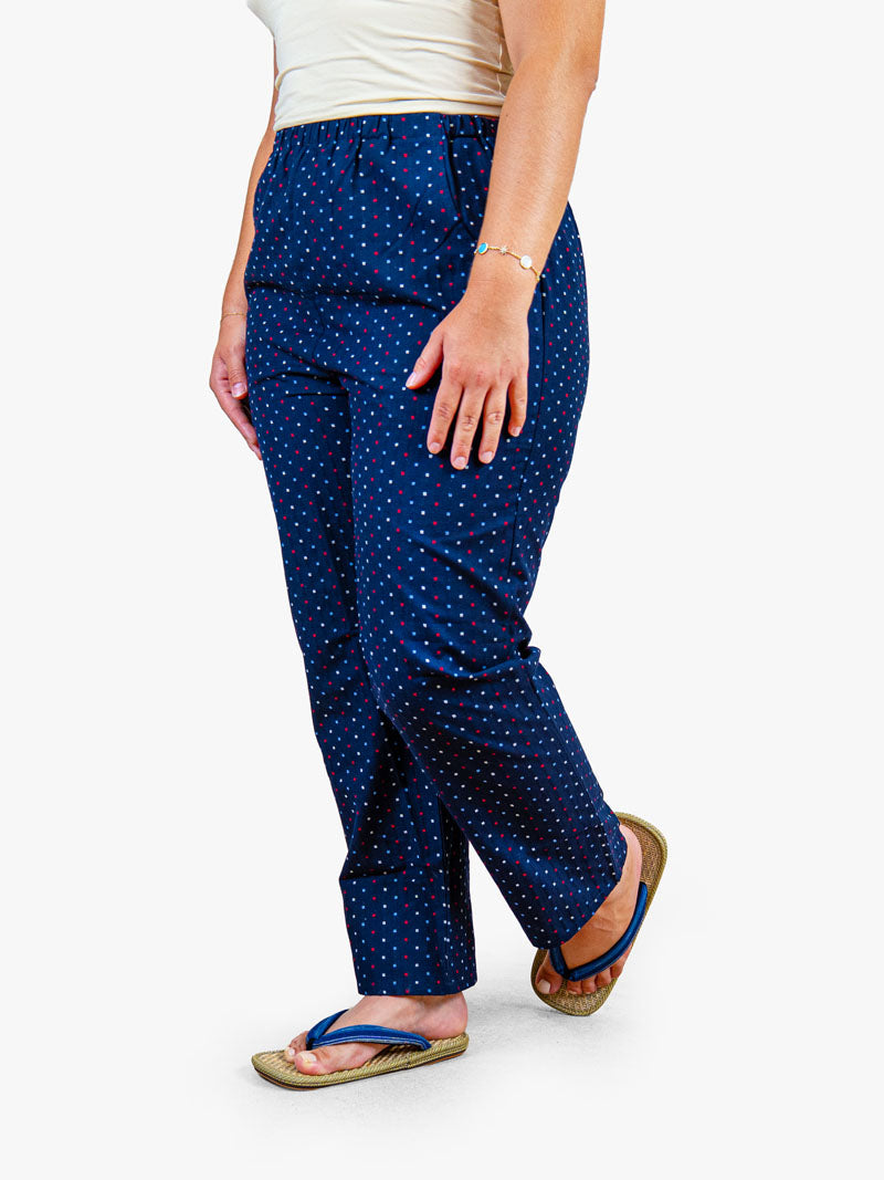 Pantalón Japonés Mujer – Arare Azul Marino