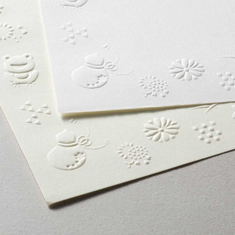 Papel Japonés con Relieve