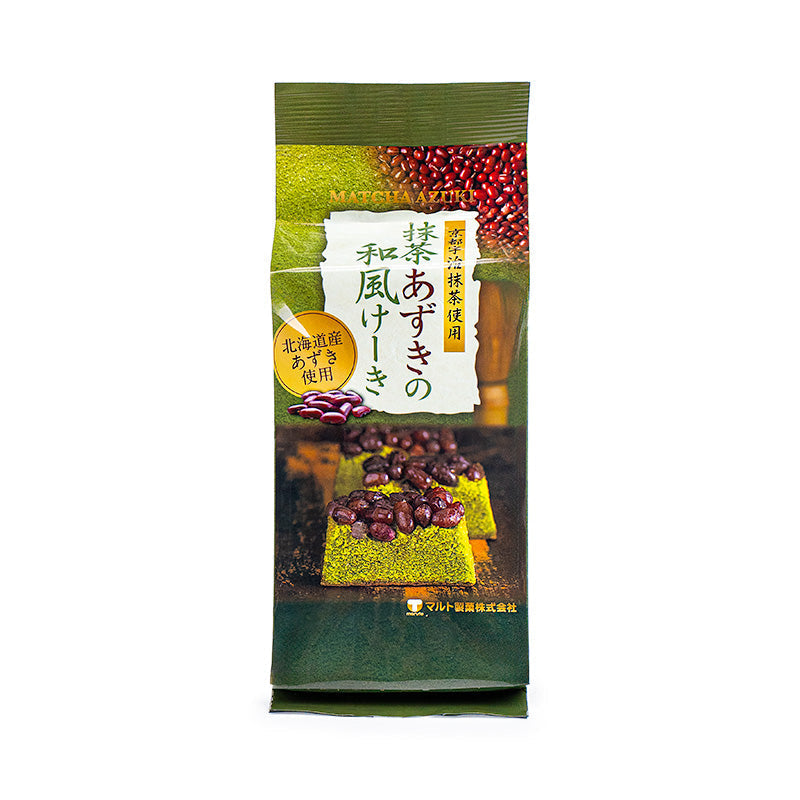 Pastel Japonés - Matcha & Frijoles Rojos