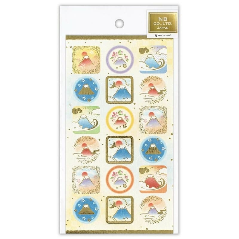 Pegatinas Japonesas Monte Fuji