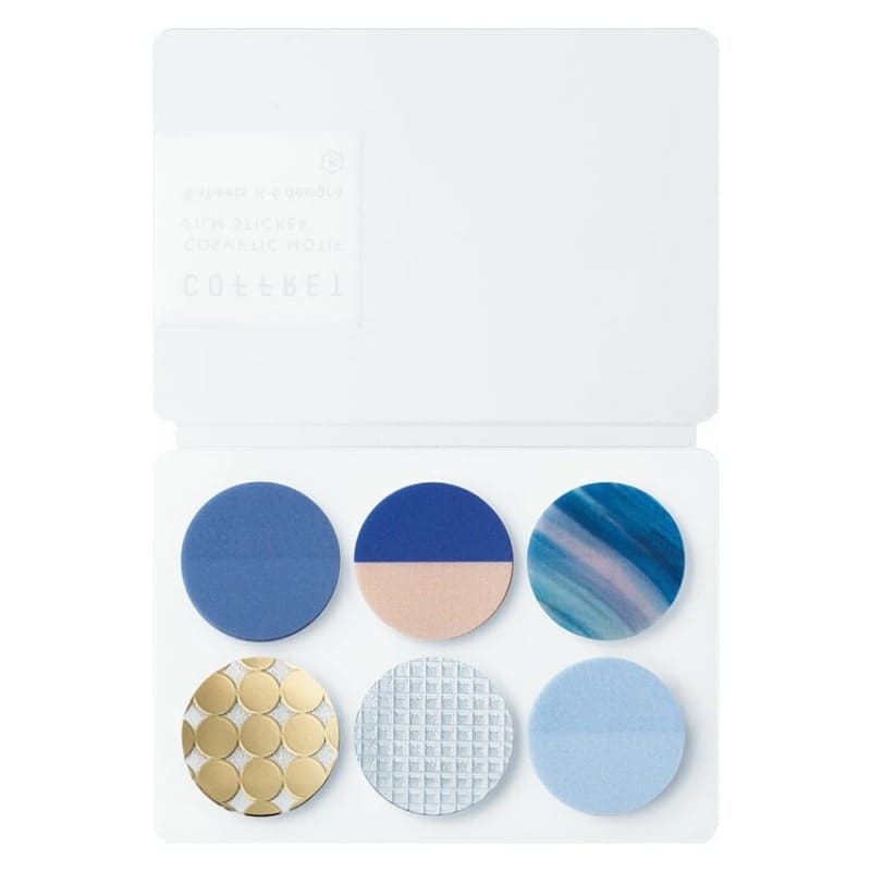 Pegatinas Paleta Maquillaje Blue Horizon