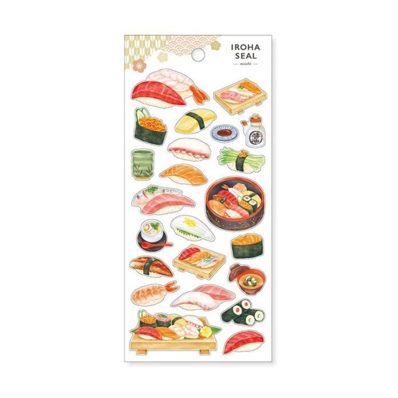 Pegatinas Sushi Japonesas