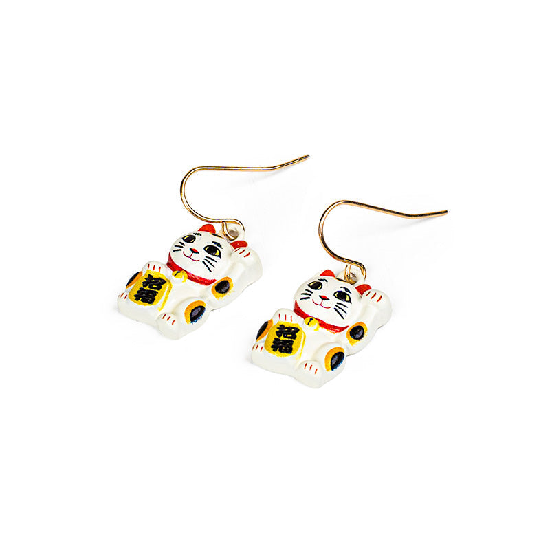 Pendientes Japoneses - Maneki Neko
