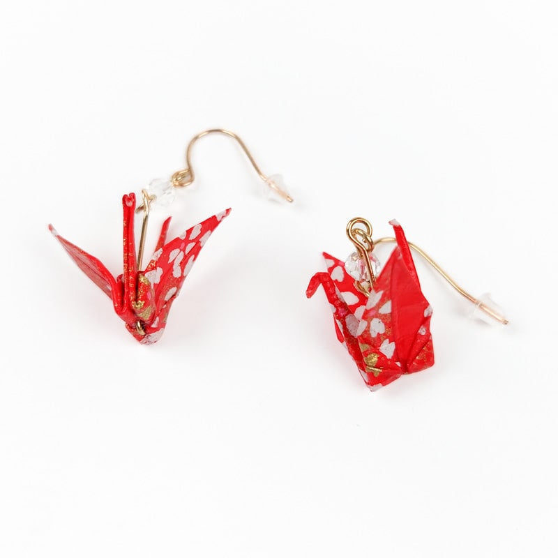 Pendientes Origami Aka