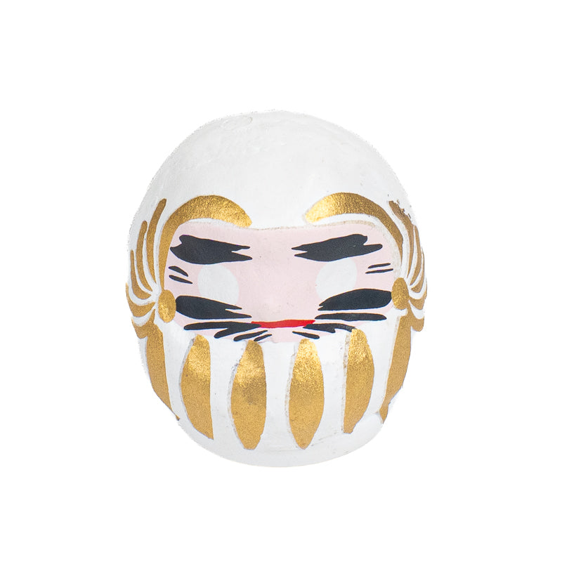 Pequeño Daruma Japonés 4 cm - Varios Colores Blanco