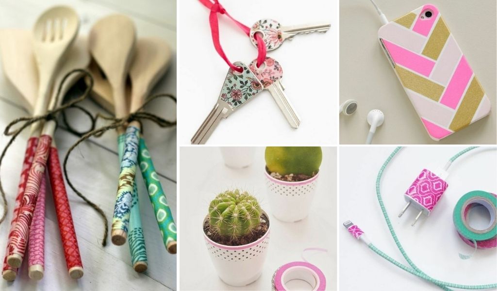 personalizar con masking tape