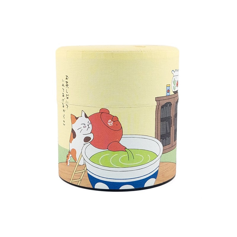 Caja de té japonesa Tea Cat