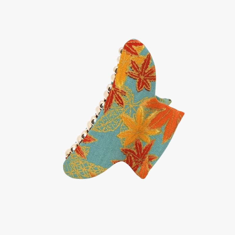 Pinza de pelo japonesa Momiji Fabric