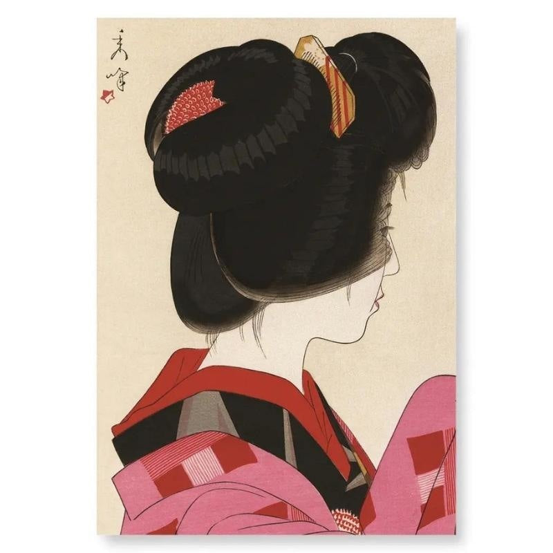 Pintura Japonesa Geisha