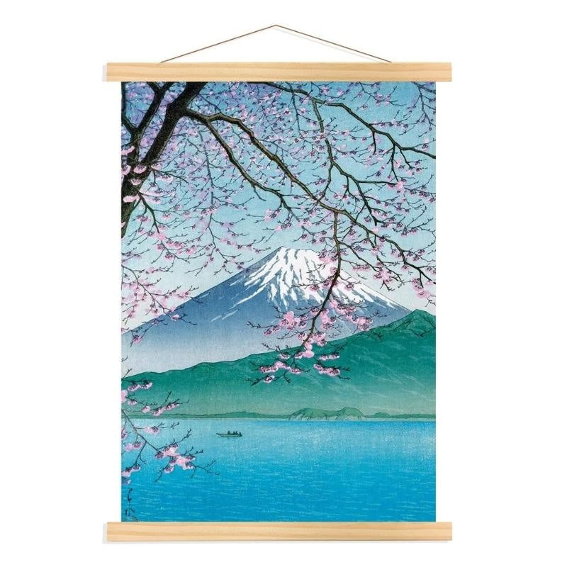 Pintura Japonesa Monte Fuji