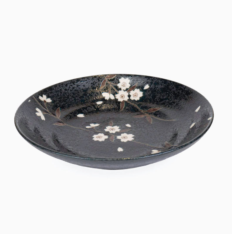 Plato hondo japonés Kuro Sakura
