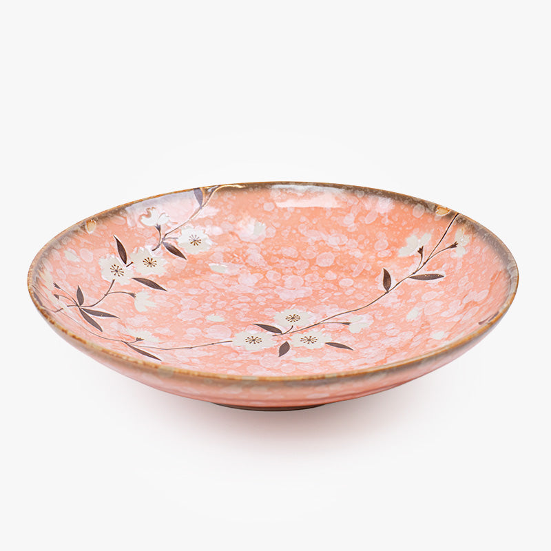 Plato japonés hondo Pinku Sakura