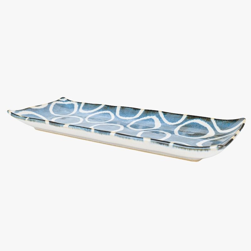 Plato japonés rectangular Momomaru