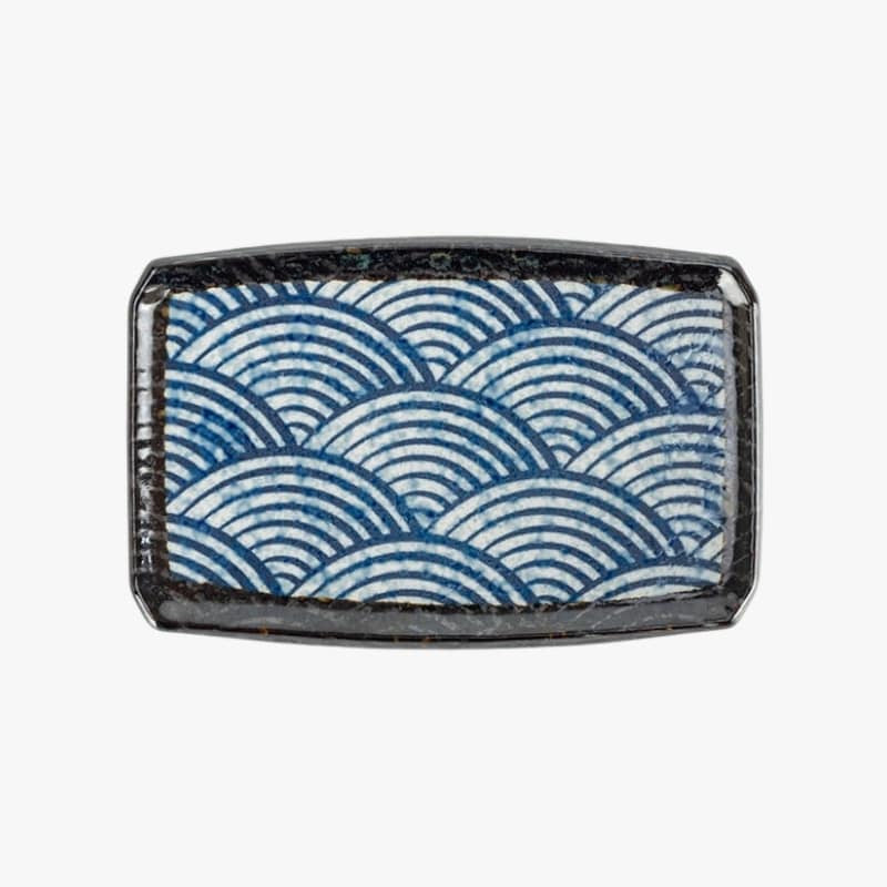 Plato Rectangular Japonés Nami