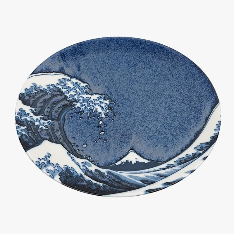 Plato Redondo Japonés Kanagawa