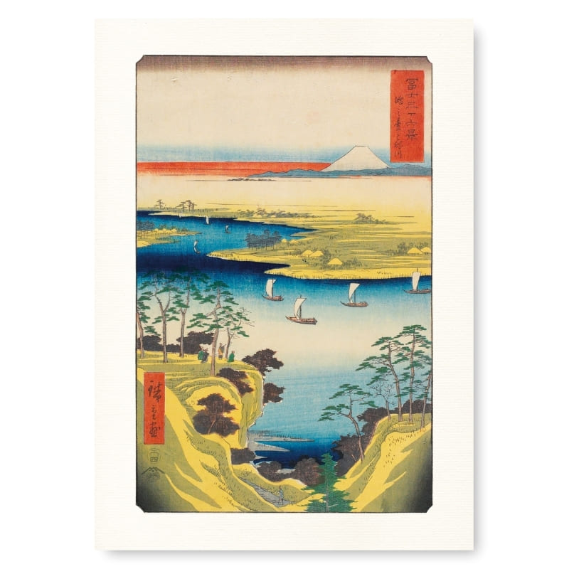 Póster Japonés Hiroshige A3