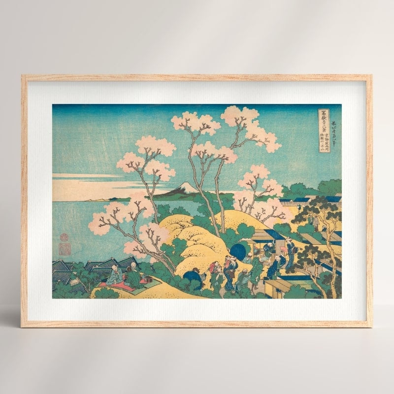 Póster Japonés Shinagawa A3