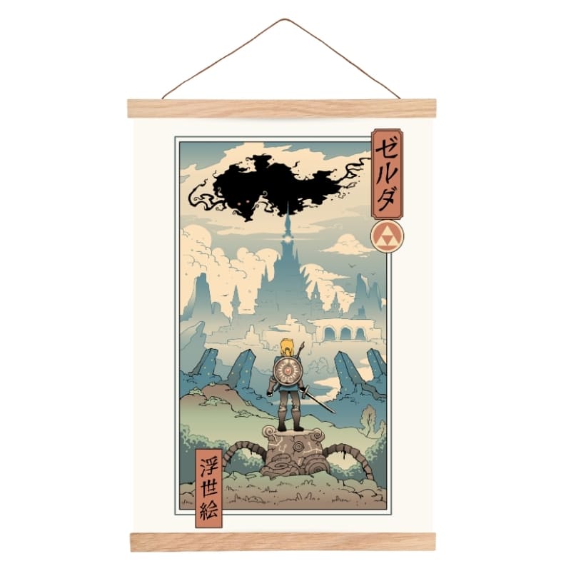 Póster Japonés Ukiyo-e The Legend A3