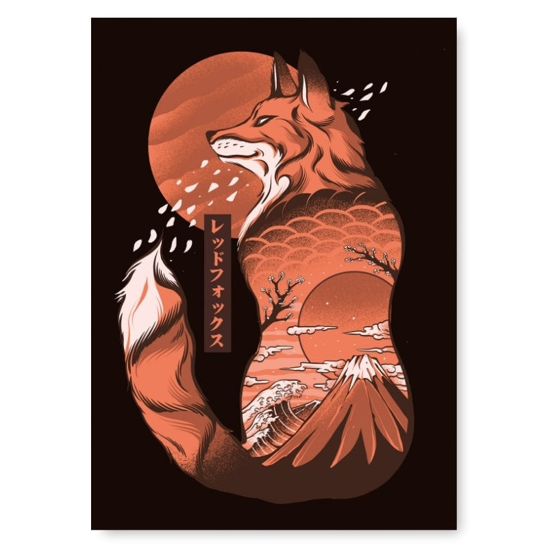 Póster Japonés Zorro A3